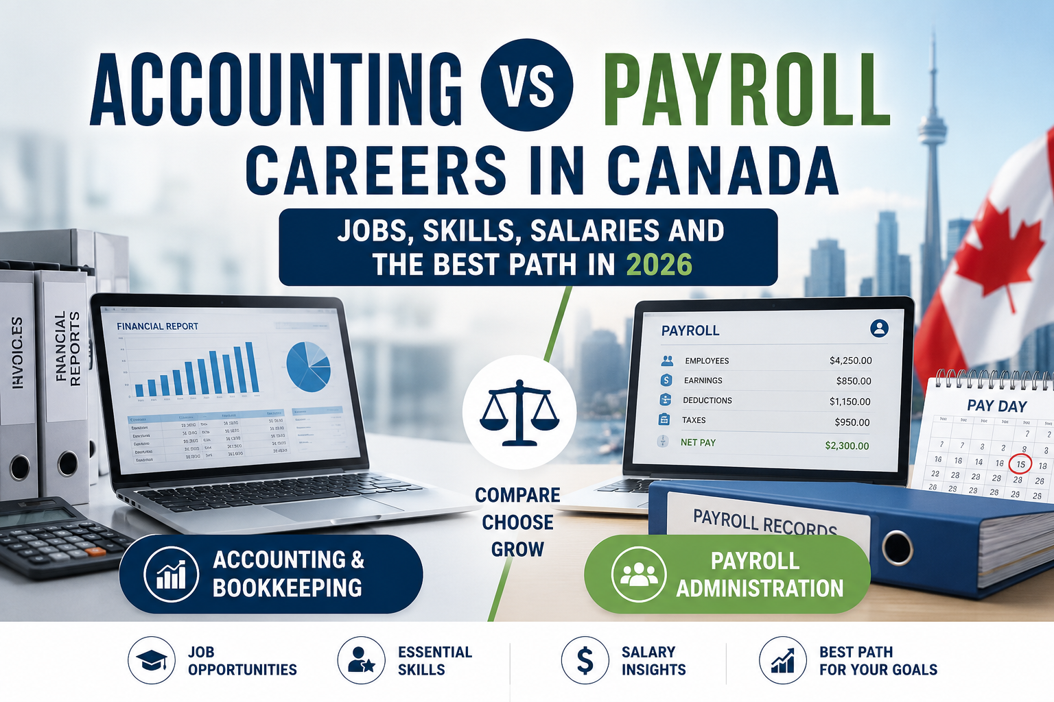 accounting vs payroll career canada
